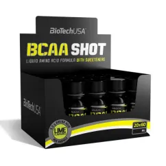 Аминокислота Biotech BCAA Shot zero carb lime 20*60 ml (08743-01)