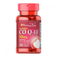 Вітаміни та мінерали Puritan's Pride Q-SORB Co Q-10 50 mg 100 softgels (08835-01)