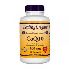 Вітаміни та мінерали Healthy Origins CoQ10 100 mg 60 softgels (10717-01)