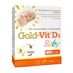 Вітаміни та мінерали Olimp Gold-Vit D3 Baby 60 caps (18093-01)