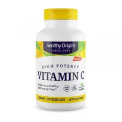 Вітаміни та мінерали Healthy Origins Vitamin C 1000 mg 120 veg caps (18410-01)