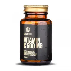 Вітаміни та мінерали Grassberg Vitamin C 500 60 caps (19593-01)