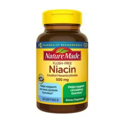 Вітаміни та мінерали Nature Made Niacin 500 mg 60 softgels (19628-01)