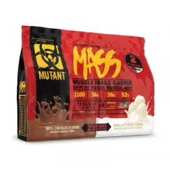 Гейнер Mutant Mass 2 Flavours one bag 2,72 triple chocolate & vanilla ice cream (20815-01)