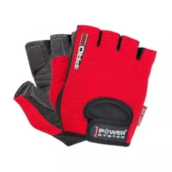Перчатки для тренировок Power System Grip Gloves Red 2250RD/L size (20922-03)
