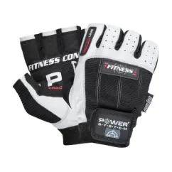 Перчатки для тренировок Power System Fitness Gloves White-Black 2300WB/XS size (20926-02)