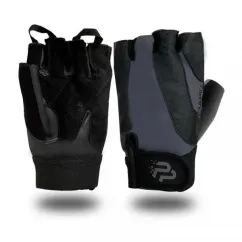 Рукавички для тренувань PowerPlay Fitness Gloves Rapid Black-Grey 9077/XL size (20932-01)