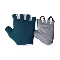 Рукавички для тренувань PowerPlay Womans Bike Gloves Blue 3418/M size (20933-01)