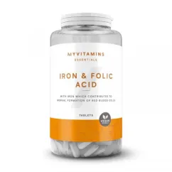 Витамины и минералы MYPROTEIN Iron & Folic Acid 90 tab (21364-01)