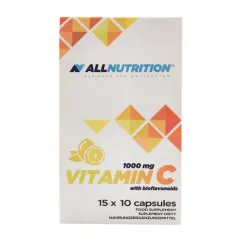Витамины и минералы AllNutrition Vitamin C with bioflavonoids 1000 mg 15*10 caps (21395-01)