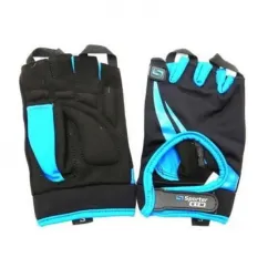 Рукавички для тренувань Sporter Fitness Gloves Black/Blue/S size (21491-02)