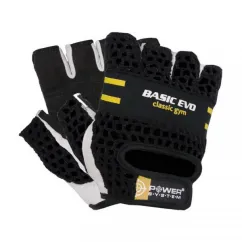 Рукавички для тренувань Power System Basic Evo Gloves Yellow 2100/L size (21559-01)