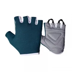Перчатки для тренировок PowerPlay Womans Bike Gloves Blue/White 3418/M size (21777-01)