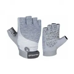 Рукавички для тренувань Sporter Weightlifting Gloves Grey/Grey/S size (21965-01)