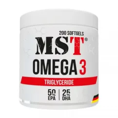 Вітаміни та мінерали MST Omega 3 Triglyceride 200 sgels (22013-01)