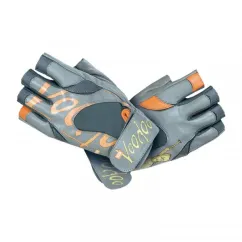 Перчатки для тренировок MadMax Voodoo Women`s Gloves Mid Grey/Orange MFG-921/M size (22388-01)