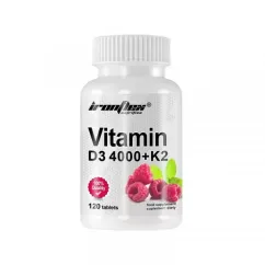 Вітаміни та мінерали IronFlex Vitamin D3 4000+K2 120 tab (22413-01)