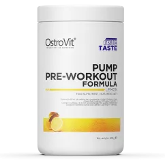 Передтренувальний комплекс OstroVit PUMP Pre-Workout Formula 500 г lemon (08403-01)