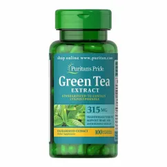 Натуральна добавка Puritan's Pride Green Tea Extract 100 капсул (22029-01)