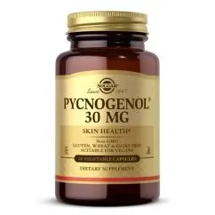 Натуральна добавка Solgar Pycnogenol 30 mg 60 капсул (21568-01)