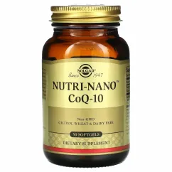 Натуральна добавка Solgar Nutri-Nano CoQ-10 50 капсул (20687-01)