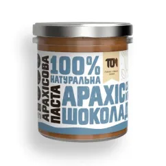 Замінник харчування TOM Арахісова Паста у скляній банці 300 г сіль кранч шоколад (20863-01)