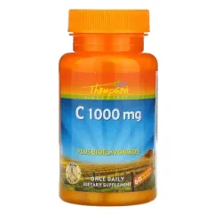 Вітаміни та мінерали Thompson C 1000 mg plus bioflavonoids 60 veg caps (031315193651)