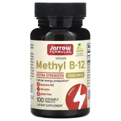 Вітаміни та мінерали Jarrow Formulas Methyl B-12 1000 mcg 100 lozenges (790011180012)