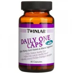 Витамины и минералы Twinlab Daily One Caps with iron 90 caps (027434003544)